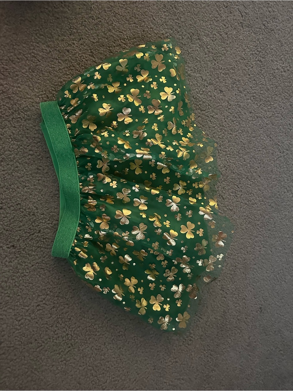 Dog tutu for st Patrick’s day